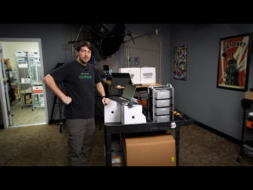 Packing up $40,000 of Macs (clustering isn't always the answer)