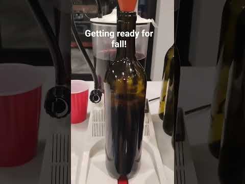Bottling the juice