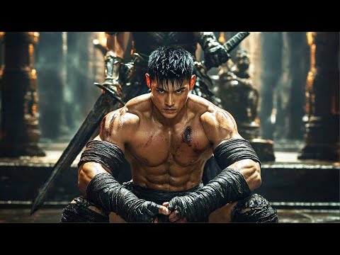 Kung Fu Movie! Hundreds of gangsters attack the young man, unaware they are no match for him!