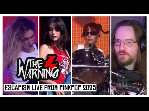 British Guitarist Reacts to "Escapism" By The Warning LIVE FROM PINKPOP 2025