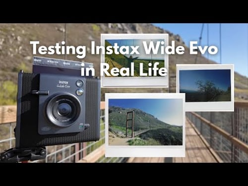 My Honest Review of the Fujifilm Instax Wide Evo