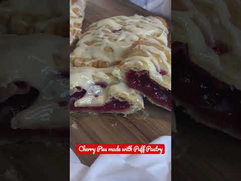 Cherry Pies (Made with Puffy Pastry)