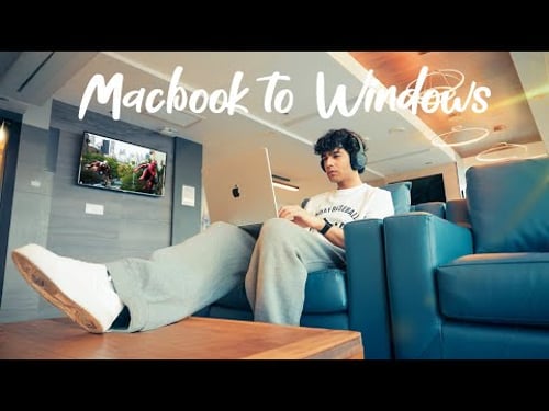Switching From MacBook to Windows — Full Setup, Customization & Apps Guide