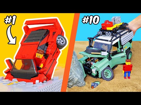 CAR CRASHES in LEGO...
