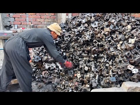 From Raw Metal To Incredible Manufacturing process of Water Tap | Recycling Method Explained