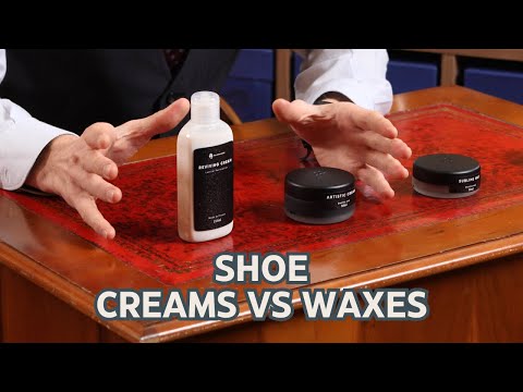 High-End Shoe Care: The difference between Shoe Waxes and Creams (Paul Brunngard)