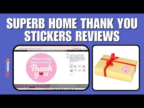 Superb Home Thank You Stickers Reviews | Honest Buyer Feedback (2026)