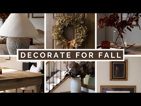 DECORATE WITH ME FOR FALL 2025 | DIY FALL DECOR ON A BUDGET | PART 1