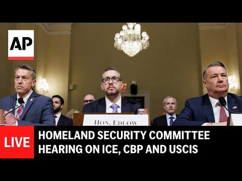LIVE: ICE, CBP and USCIS officials testify before House Committee