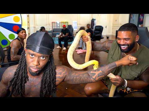 i got bit by a snake...