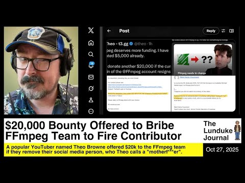$20,000 Bounty Offered to Bribe FFmpeg Team to Fire Contributor