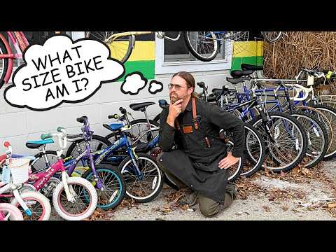 BIKE SIZES EXPLAINED! (not really though because it is all so IMPOSSIBLY STUPID)