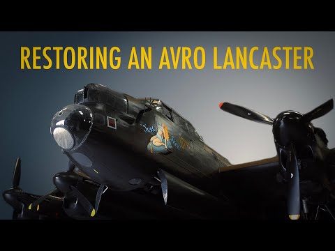 Avro Lancaster ‘Just Jane’ – Walkaround & Restoration at Lincolnshire Aviation Museum