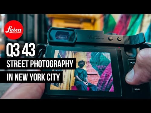 Leica Q3 43 Street + Portrait Photography in New York City