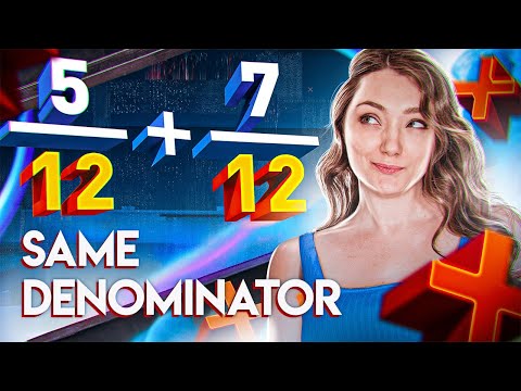 Adding and Subtracting Fractions with Like Denominators | Step-by-Step Explanation | I CAN Math