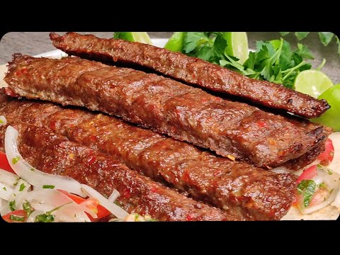 ساده ترین دستور کباب کوبیده تابه ای در فر _ آدانا کباب تابه ای در فر _ آشپزی ایرانی