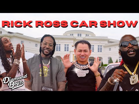 Johnny Dang Parks Lambo at Rick Ross 2024 Car & Bike Show (Quavo, 2Chainz & More!)