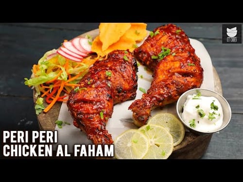Peri Peri Chicken Al Faham | Arabian Grilled Chicken | Peri Peri Hot Sauce | Chef Pratik Dhawan
