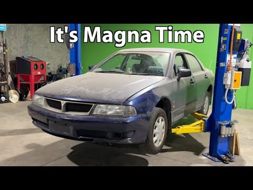It's a Mitsubishi Magna.