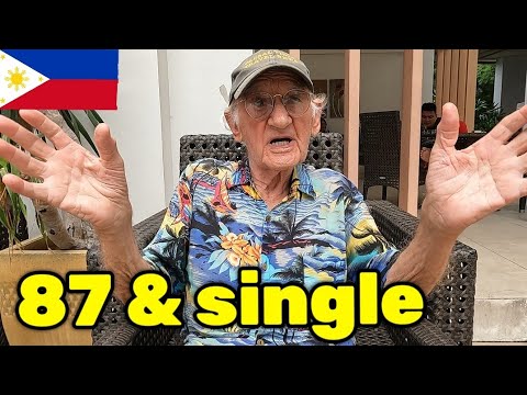 Alone and retired in the Philippines at 87 years old