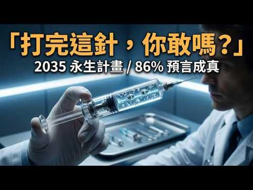 2035年這一針你敢打嗎?💉庫茲韋爾預言:人類即將迎來永生或毀滅!🧬