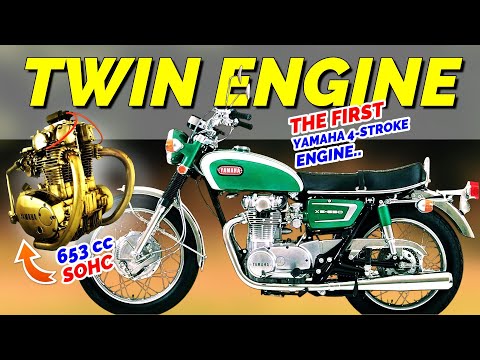 Yamaha's First 4-Stroke: The Engine That Dominated Flat Track 🏆