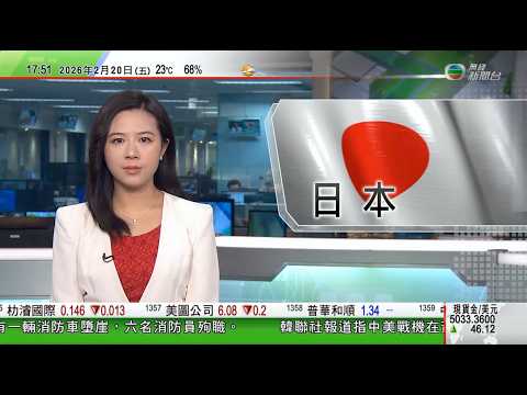 無綫TVB六點半新聞報道|據報中美戰機黃海上空一度對峙 解放軍全程跟監警戒有效應對處置|泰國警方農曆新年間喬裝舞獅隊成功逮捕爆竊案疑犯|日本大阪政府獲匿名捐贈21公斤黃金 按捐贈者意願用於更換老化水管