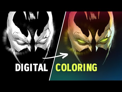 Digital Coloring Tips with Brian Haberlin