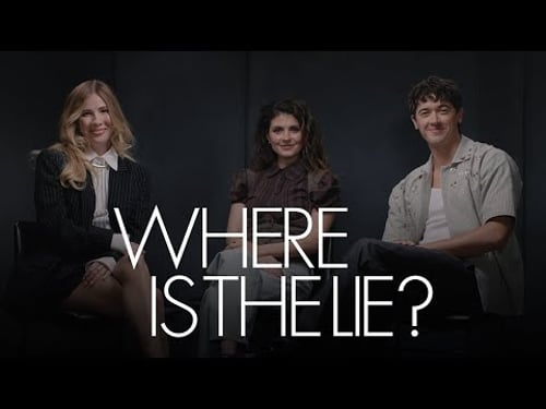Tom Blyth, Emily Bader & Emily Henry Take Turns in the Hot Seat | Where Is the Lie? | ELLE