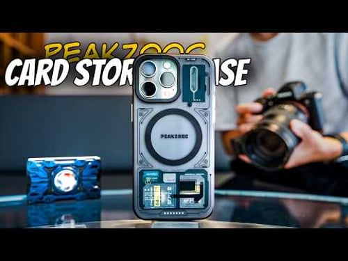 Never Forget an SD Card Again // Peakzooc Butler Case