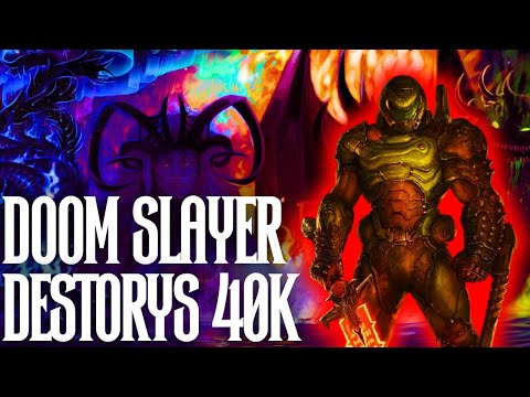 Warhammer 40K What If: Doom Slayer DESTORYED Chaos | What If To Sleep To