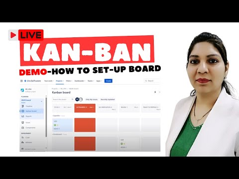 How to setup jira kanban board tutorial I What is Kanban I JIRA Kanban Tutorial I kanban board demo