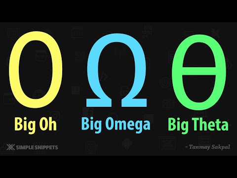 Big Oh(O) vs Big Omega(Ω) vs Big Theta(θ) notations | Asymptotic Analysis of Algorithms with Example