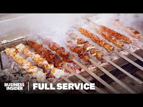 Inside The Dinner Rush Serving 300 People At NYC's Best Kebab Restaurant | Full Service