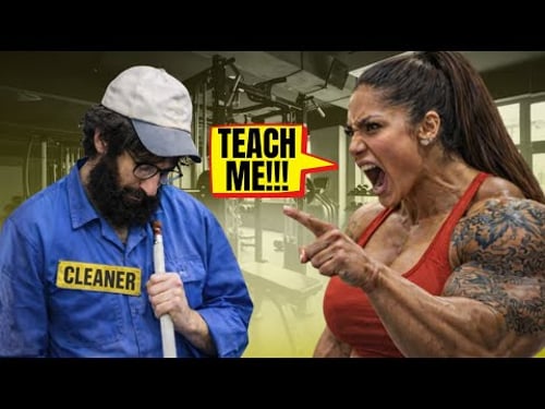 He PRETENDED to be a gym cleaner… Then the Gym Fell Silent 😱 | Anatoly Gym Prank