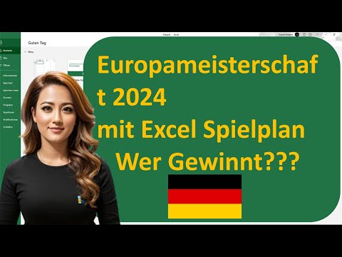 Europameisterschaft 2024 mit Excel