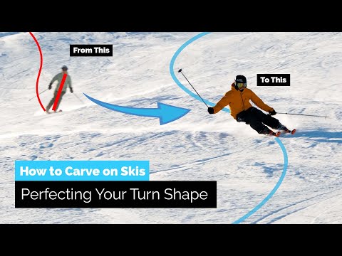 How To Carve on Skis | Perfecting Your Turn Shape & Avoid This Mistake