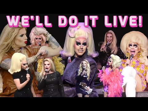 Funniest Moments from The Bald and the Beautiful Live Episodes | Trixie & Katya