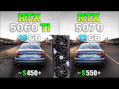 RTX 5060 Ti VS RTX 5070 GAMING TEST
