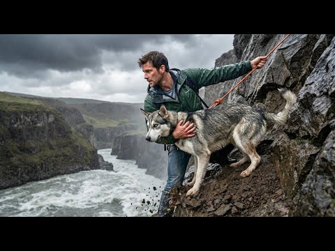 A Veteran Rescues a Stray Dog From a Cliff — What Comes After Is Something No One Could Imagine