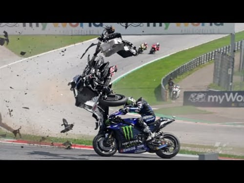 MotoGP Near Misses But They Get Increasingly More Terrifying..