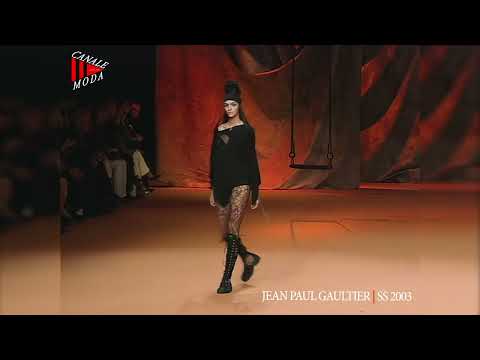 JEAN PAUL GAULTIER Spring Summer 2003 Paris 4K - Canale Moda