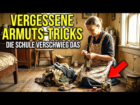 16 Vergessene Haushalts-Tricks, Die Nur Arme Familien Kannten (Warum Schulen Uns Das Nie Zeigten)