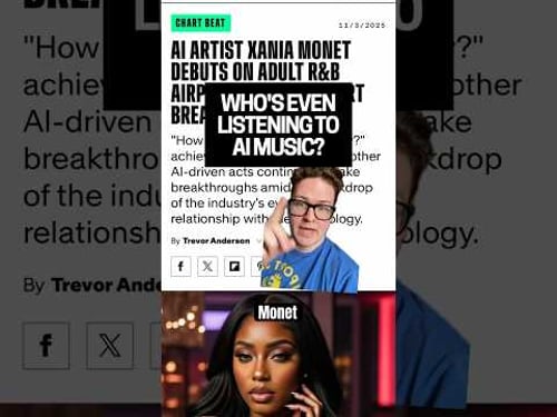 Do people *really* want AI music? The stats say otherwise #aiartists #aimusic #aiinfluencers