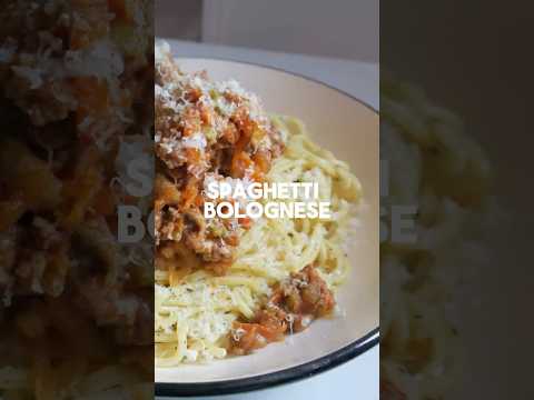 Spaghetti Bolognese #cooking #cookingvideo #food #recipe