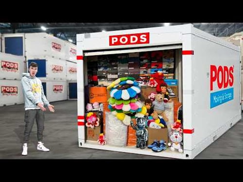 I Bought A Multi-Millionaires Abandoned PODS Container For $5373...