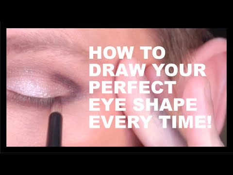 HOW TO DRAW THE PERFECT EYE SHAPE EVERY SINGLE TIME!