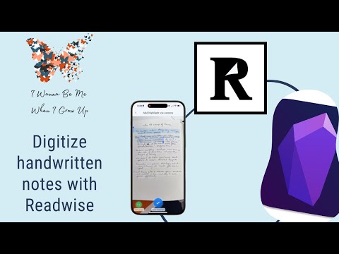 Digitize Your Handwritten Notes with Readwise