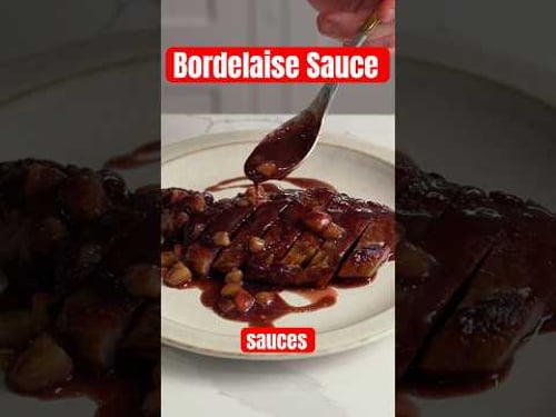 Bordelaise Sauce is the BEST steak sauce #shorts