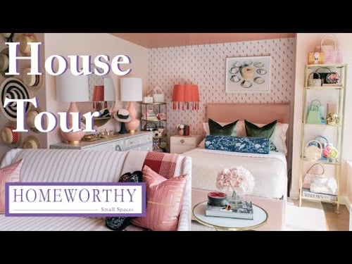 SMALL SPACE DESIGN | A 500 Square-Foot Pink Studio Apartment in NYC